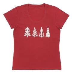Budget 💯 Red Tree Ladies T-Shirt by Celebrate It™ 🔥