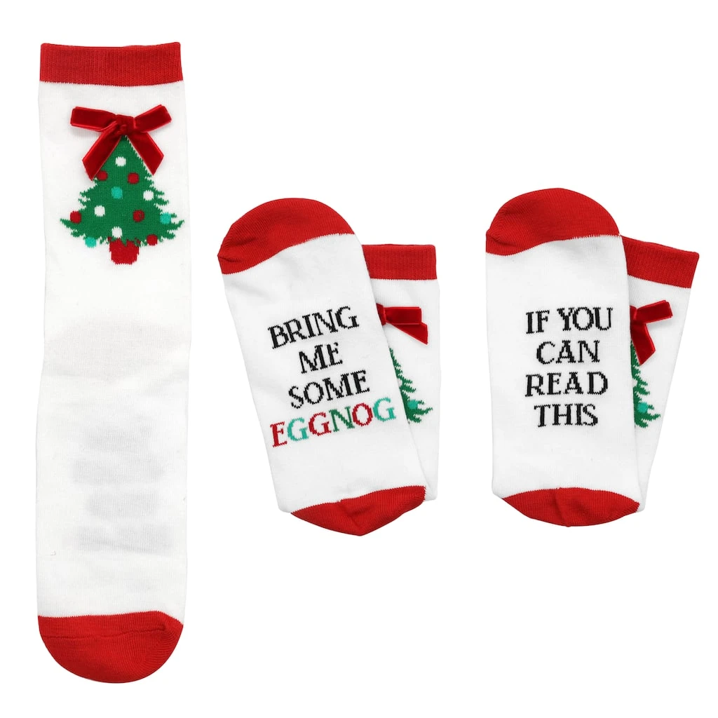 Outlet π Assorted β Christmas Crew β Socks by Celebrate It™ β€οΈ 6 Outlet π Assorted β Christmas Crew β Socks by Celebrate It™ β€οΈ - Image 6