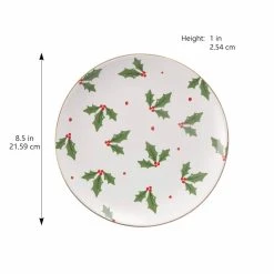 Best reviews of ⭐ 8.5" Mistletoe Salad Plate by Celebrate It™ ⭐ -Celebrate It Sales Shop 10703557 4