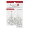 Best deal 🎉 Christmas Snowflake Earrings by Celebrate It™ ⭐