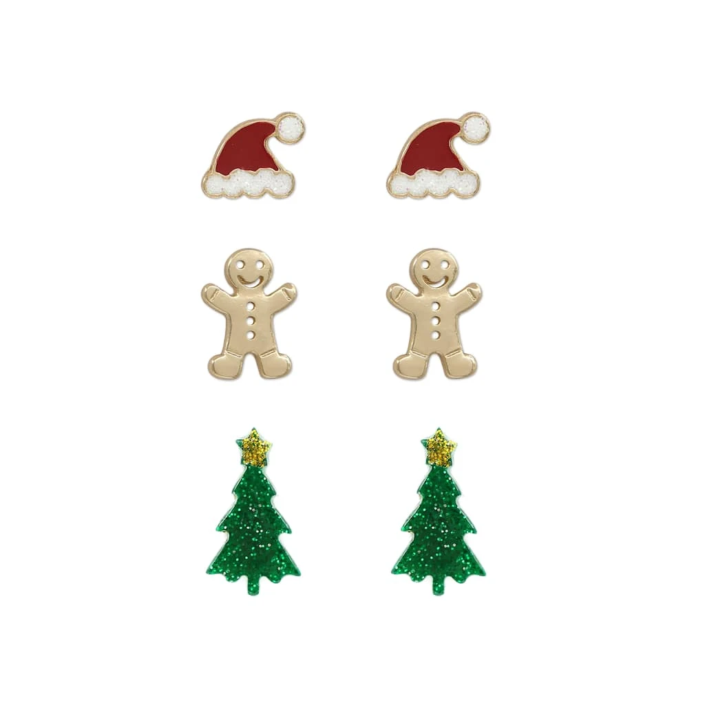 Budget ✔️ Christmas Icon Stud Earrings by Celebrate It™ ✔️ 2 Budget ✔️ Christmas Icon Stud Earrings by Celebrate It™ ✔️ - Image 2