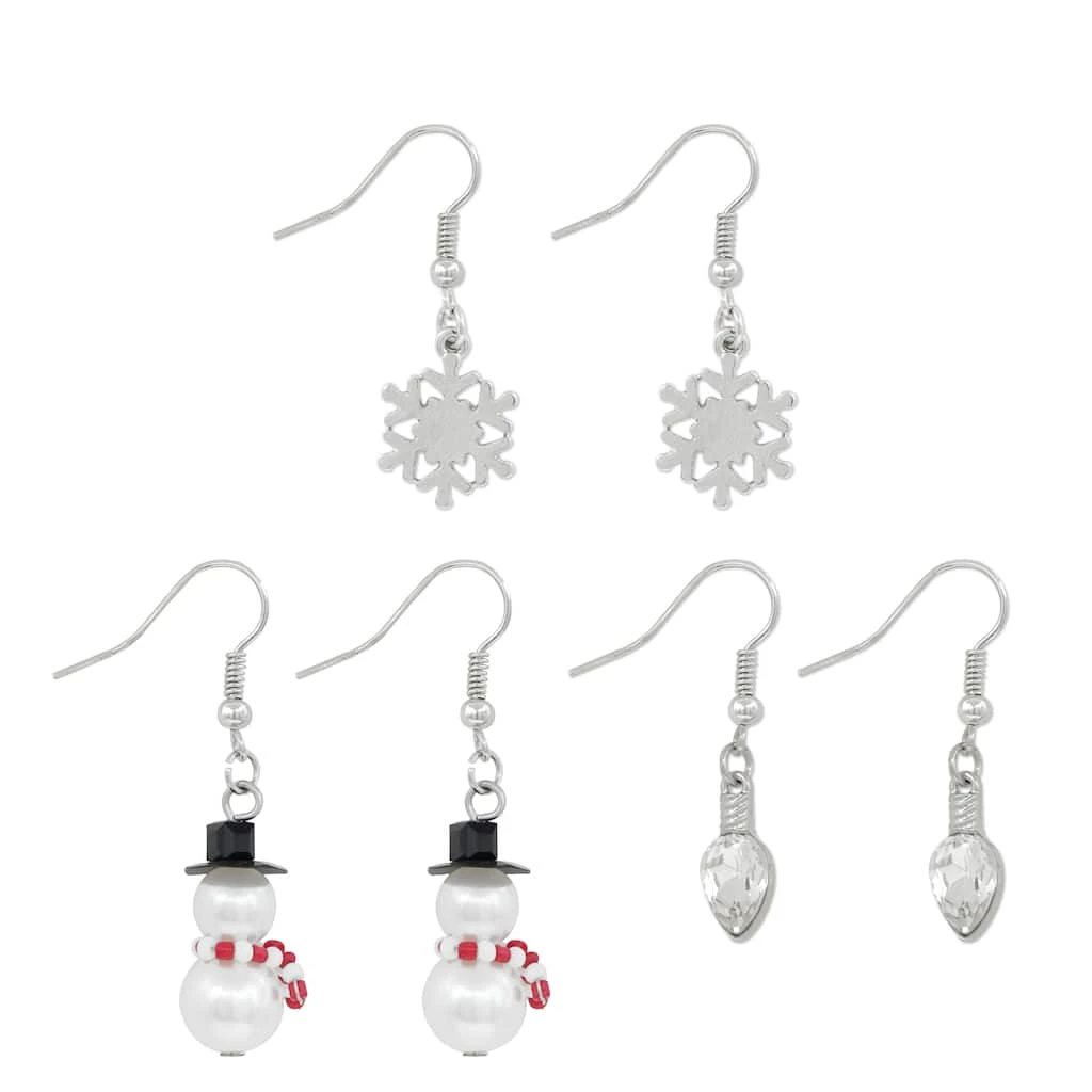 Coupon ✨ Christmas Snowman Dangle Earrings Set by Celebrate It™ ✔️ 2 Coupon ✨ Christmas Snowman Dangle Earrings Set by Celebrate It™ ✔️ - Image 2