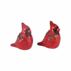Promo 👍 Ceramic Cardinal Salt and Pepper Shaker Set by Celebrate It™ 👏