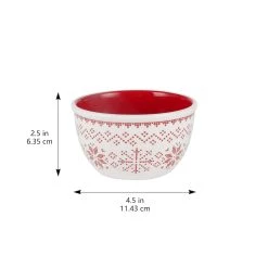 Best Pirce ⌛ 4.5" Snowflake & 💯 Christmas Tree Bowl Set by Celebrate It™ ✔️ -Celebrate It Sales Shop 10704120 4