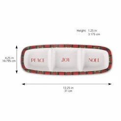 Buy ๐ 12.2" Red Peace, Joy, & Noel Tartan Platter by Celebrate It™ โ๏ธ 5 Buy ๐ 12.2" Red Peace, Joy, & Noel Tartan Platter by Celebrate It™ โ๏ธ -Celebrate It Sales Shop 10704121 4