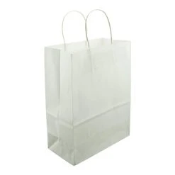 Best Pirce ❤️ 24 Pack: White Paper Gift Bag by Celebrate It™ 😀
