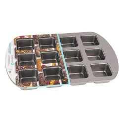 New ✨ 6 Pack: Non-Stick Mini Brownie Pan by Celebrate It® 🤩 -Celebrate It Sales Shop MP225652 14