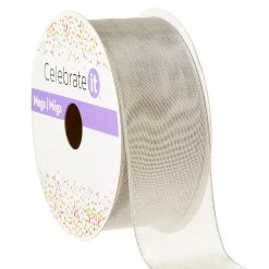 Top 10 🧨 12 Pack: 1.5" Satin Wired Metallic Ribbon by Celebrate It® Méga ⌛