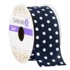 Hot Sale 🔔 12 Pack: 1.5" Satin Wired Polka Dots Ribbon by Celebrate It® 360°™ 🔥