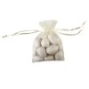 Outlet 👏 12 Pack: Small Ivory Organza Favor Bags by Celebrate It™ Occasions™ ❤️