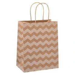 Deals ⭐ 8 Packs: 13 ct. (104 total) Medium Kraft Print Gift Bags by Celebrate It™ ✨ -Celebrate It Sales Shop MP324335 31