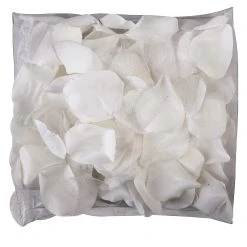 Cheapest 🎁 12 Pack: White Decorative Rose Petals by Celebrate It™ Occasions™ ⭐