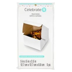 Best reviews of 🔔 12 Packs: 5 ct. (60 total) 5" x 5" Treat Boxes by Celebrate It® 💯