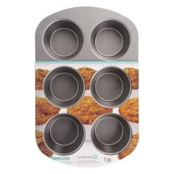 Coupon ⌛ 6 Pack: Non-Stick Jumbo Muffin Pan by Celebrate It® ⭐