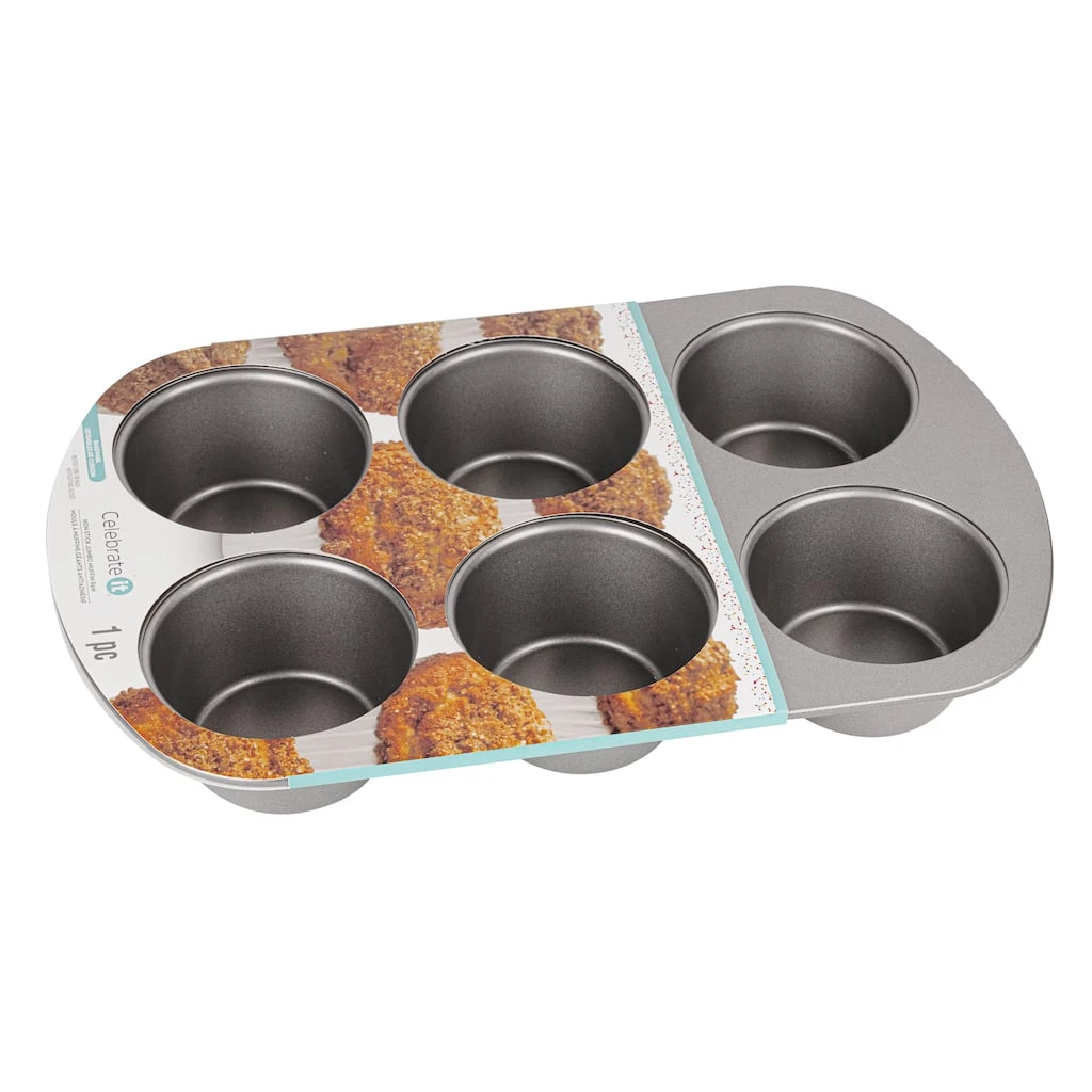 Coupon ⌛ 6 Pack: Non-Stick Jumbo Muffin Pan by Celebrate It® ⭐ 2 Coupon ⌛ 6 Pack: Non-Stick Jumbo Muffin Pan by Celebrate It® ⭐ - Image 2