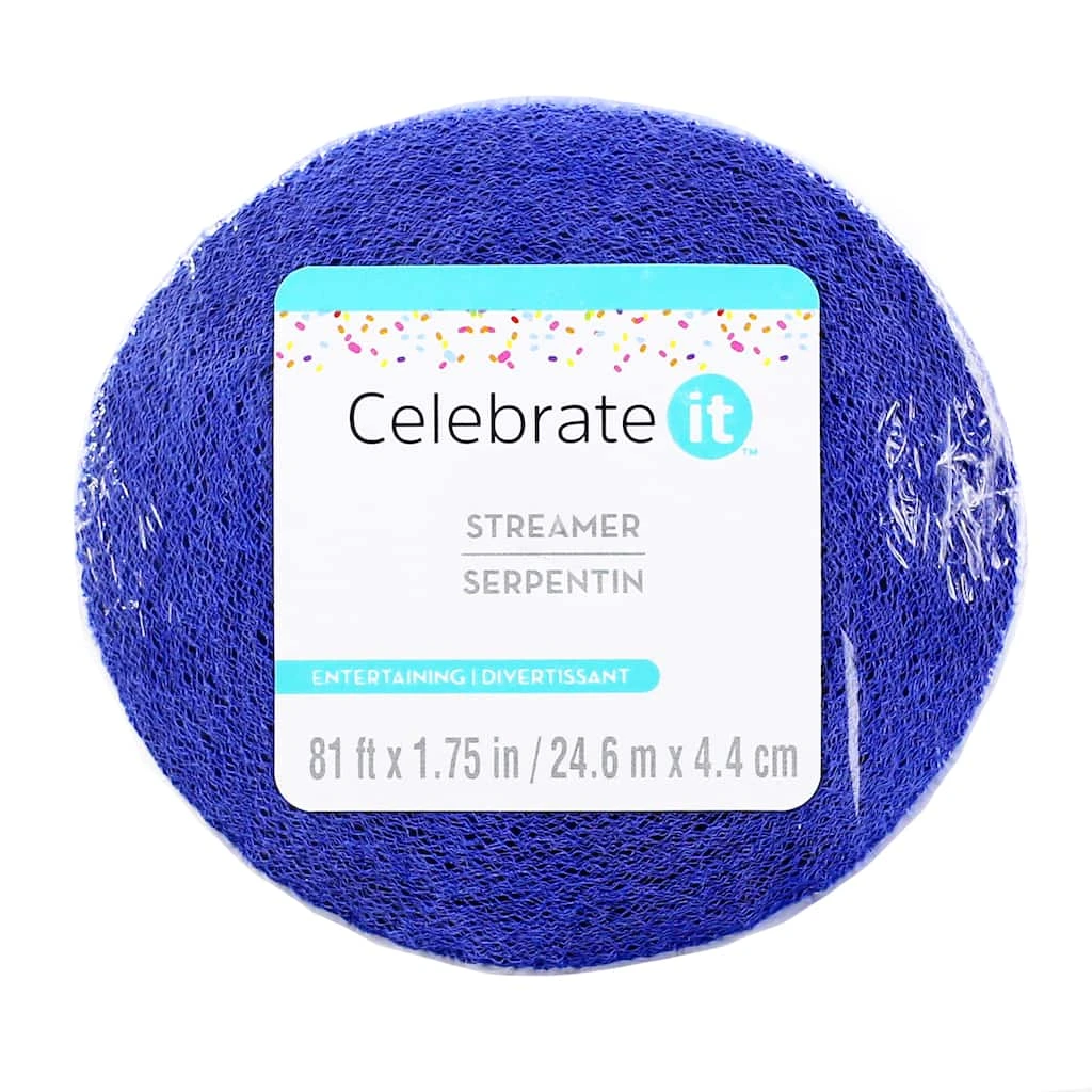 Cheapest βοΈ 12 Pack: Navy Crepe Streamer by Celebrate It™ π 1 Cheapest βοΈ 12 Pack: Navy Crepe Streamer by Celebrate It™ π