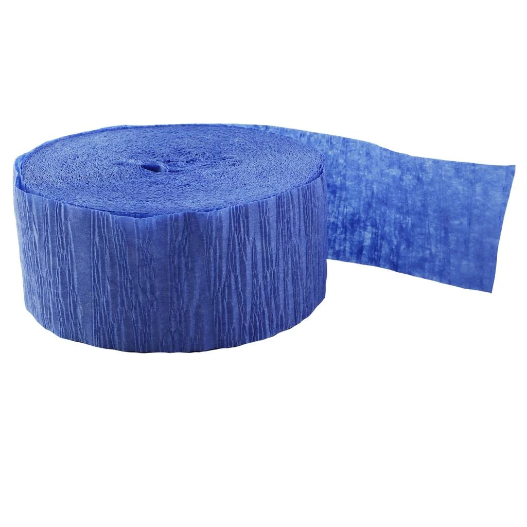 Cheapest βοΈ 12 Pack: Navy Crepe Streamer by Celebrate It™ π 2 Cheapest βοΈ 12 Pack: Navy Crepe Streamer by Celebrate It™ π - Image 2