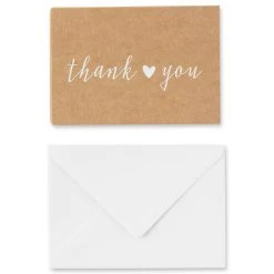 Discount 🛒 8 Packs: 40 ct. (320 total) Kraft Thank You Cards & Envelopes by Celebrate It™ ⌛ -Celebrate It Sales Shop MP509610 22