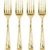 Buy ✨ 12 Packs: 24 ct. (288 total) Gold Mini Forks by Celebrate It™ ⌛