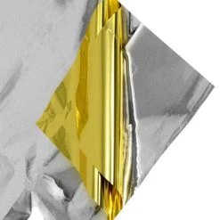 Brand new 🌟 12 Pack: Reversible Gold & Silver Foil Table Cover by Celebrate It™ ✨ -Celebrate It Sales Shop MP517458 7