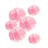 Buy 🔔 12 Pack: Light Pink Paper Pom Poms by Celebrate It™ 🎁