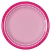 New 🥰 12 Packs: 12 ct. (144 total) Pink 9" Round Paper Plates by Celebrate It™ 🔔