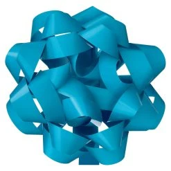 Flash Sale 🎉 12 Pack: 5.75" Turquoise Lacquer Gift Bow by Celebrate It™ 👍