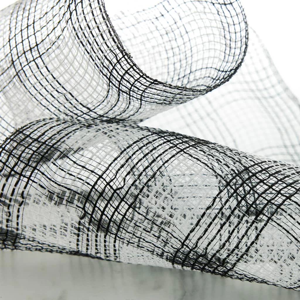 Coupon π₯ 12 Pack: 10" Black & White Buffalo Check Mesh by Celebrate It™ π 2 Coupon π₯ 12 Pack: 10" Black & White Buffalo Check Mesh by Celebrate It™ π - Image 2