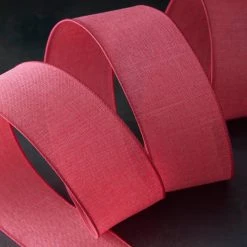 Buy 😍 12 Pack: 2.5" Faux Linen Wired Ribbon by Celebrate It™ Décor 🛒 -Celebrate It Sales Shop MP659036 20