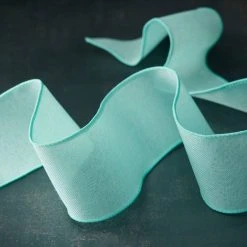 Outlet 😍 12 Pack: 2.5" Faux Linen Wired Ribbon by Celebrate It™ Décor ⌛ -Celebrate It Sales Shop MP659042 20