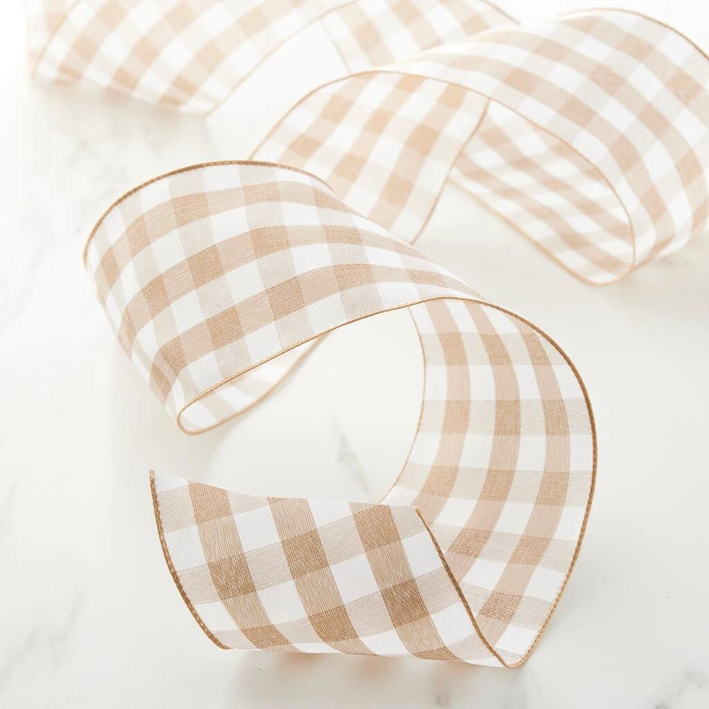 Top 10 β¨ 12 Pack: 4" Buffalo Check Wired Ribbon by Celebrate It™ Décor π 2 Top 10 β¨ 12 Pack: 4" Buffalo Check Wired Ribbon by Celebrate It™ Décor π - Image 2