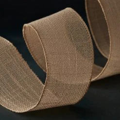 Hot Sale ✔️ 12 Pack: 2.5" Faux Burlap Wired Textured Ribbon by Celebrate It™ Décor 👍 -Celebrate It Sales Shop MP659105 20